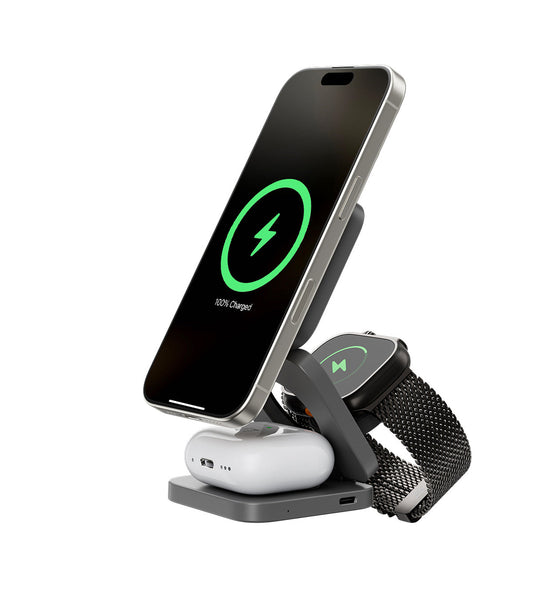 Chargeur MagSafe 3-en-1 Compact