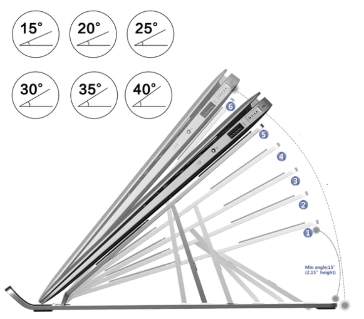 Support Pliable Ordinateur portable, tablette,